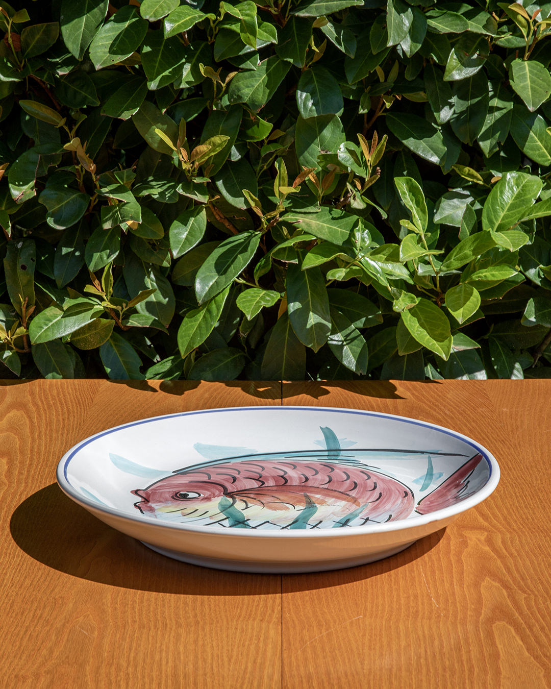 Grande Assiette D cor Poisson Beau
